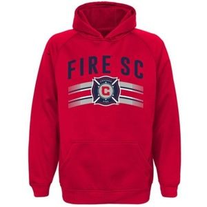 Chicago Fire MLS Soccer Hoodie Youth Boys M 10-12